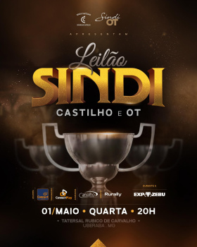 Leilão Sindi Castilho & OT - Expozebu