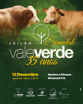 Leilão Simental Vale Verde - 35 Anos