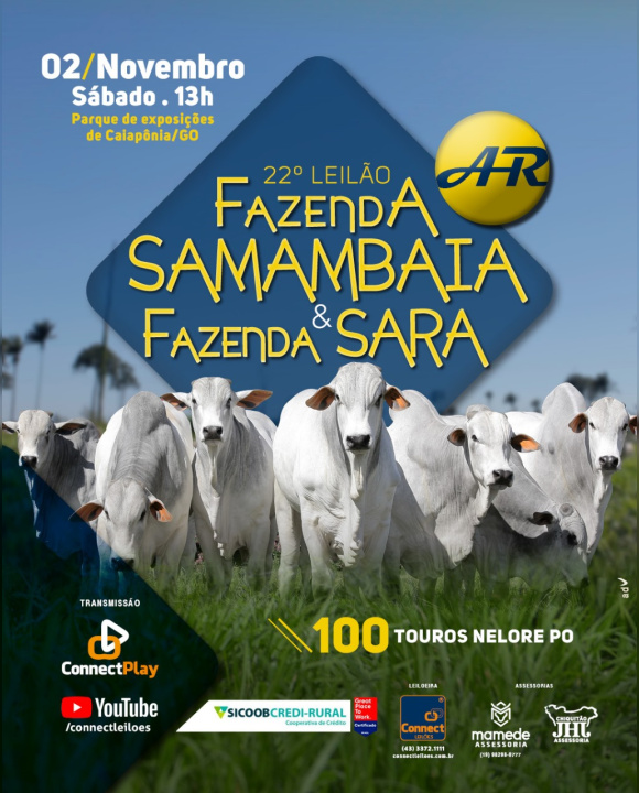 22º Leilão Fazenda Samambaia & Sara